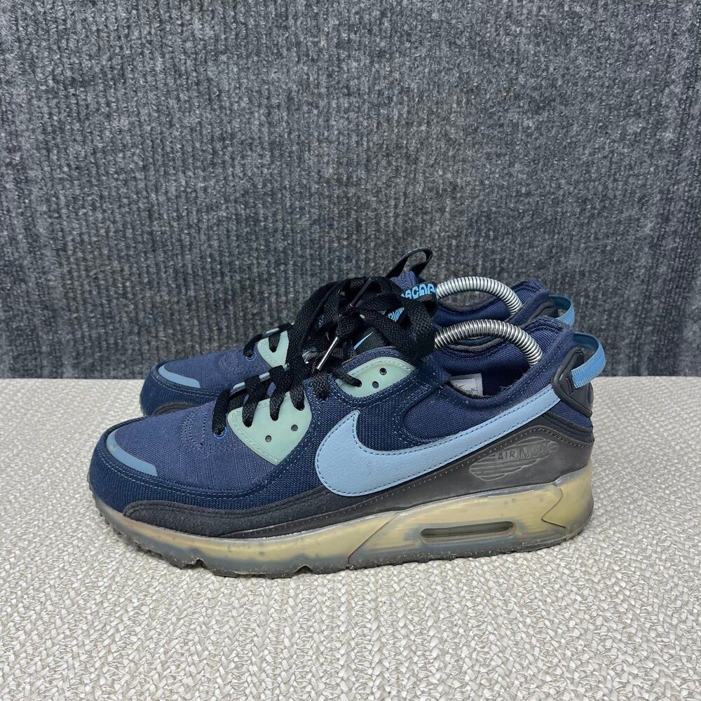 Nike Air Max Terrascape 90 Midnight Navy Aqua Blue Mens Size 9 DV7413-400 - Picture 3 of 8